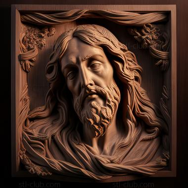 3D model st jesus (STL)